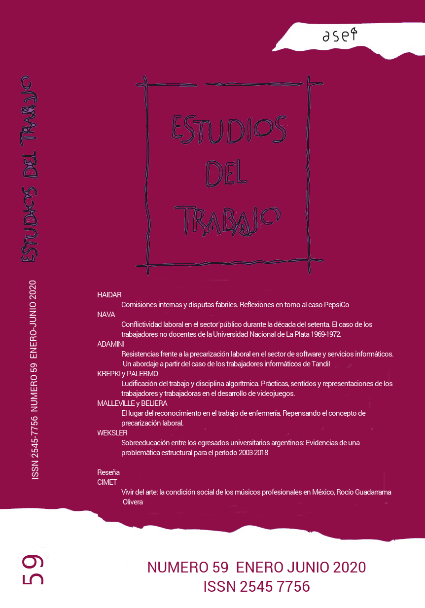 Estudios del Trabajo 59